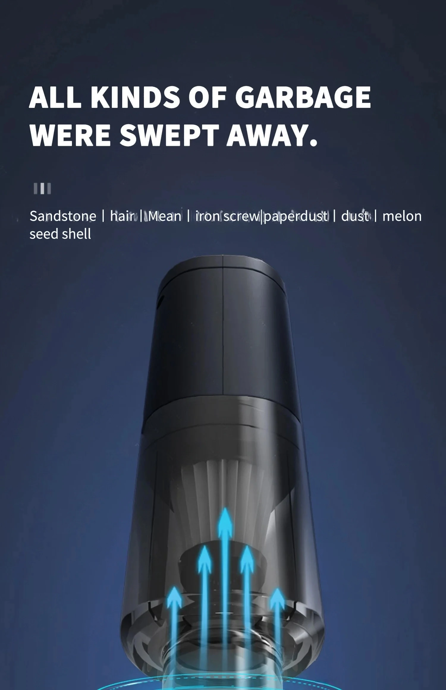 Wireless Car Vacuum Cleaner 98000PA - Powerful Handheld Cordless Vacuum for Car & Home - Image 16