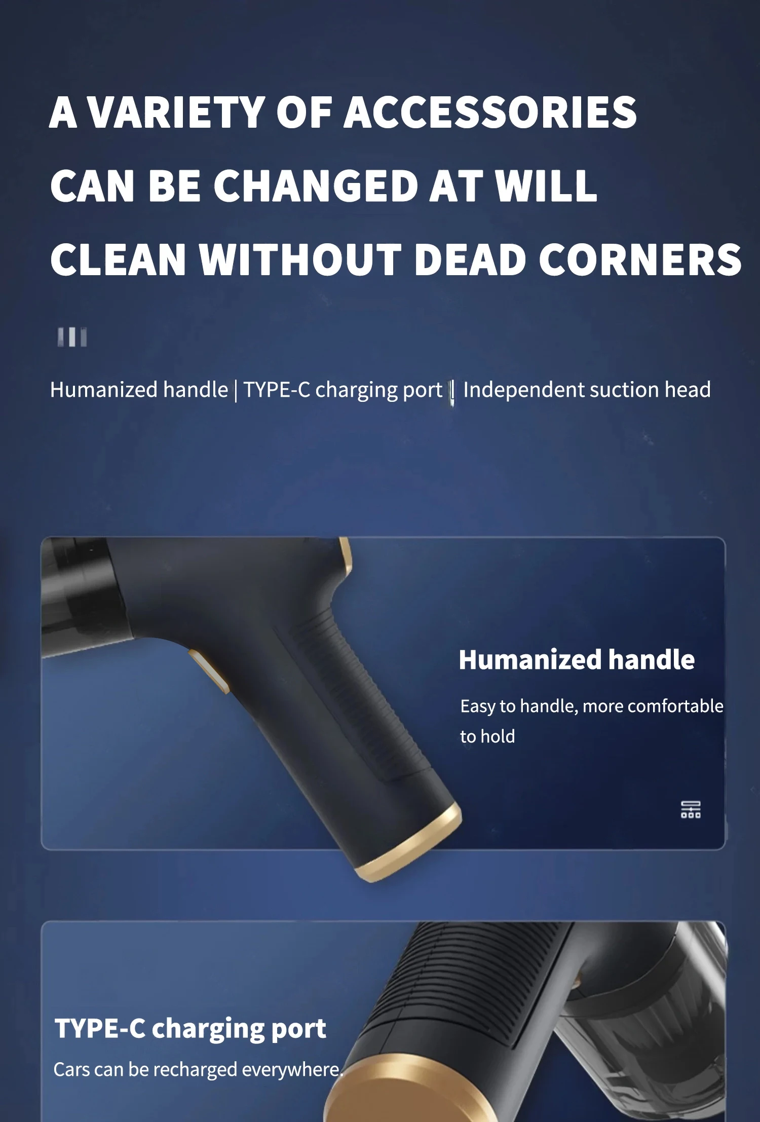 Wireless Car Vacuum Cleaner 98000PA - Powerful Handheld Cordless Vacuum for Car & Home - Image 26